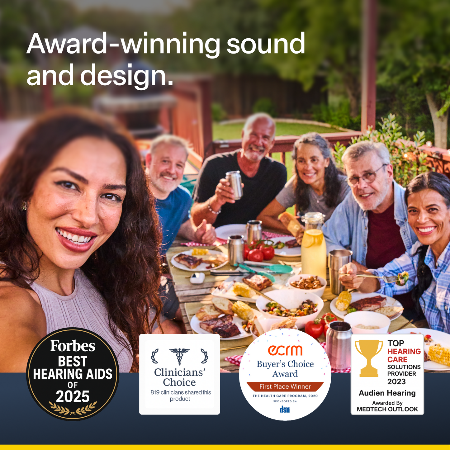 Audien Atom X OTC Hearing Aids - Manufacture Warranty