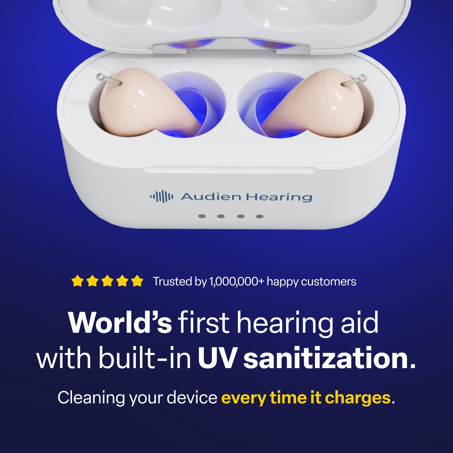 Audien Atom Pro 2 OTC Hearing Aids (Open Box)