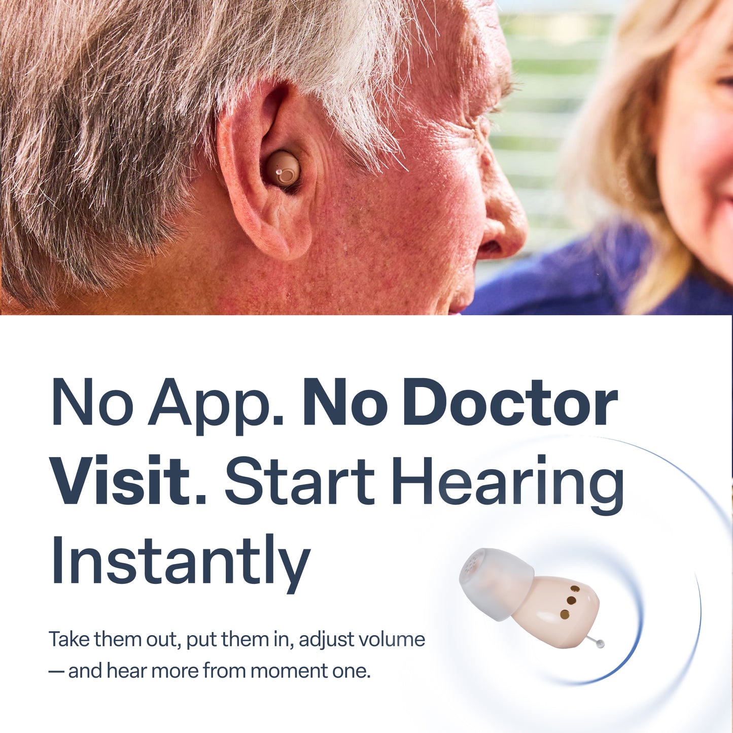 Audien Atom ONE OTC Hearing Aids