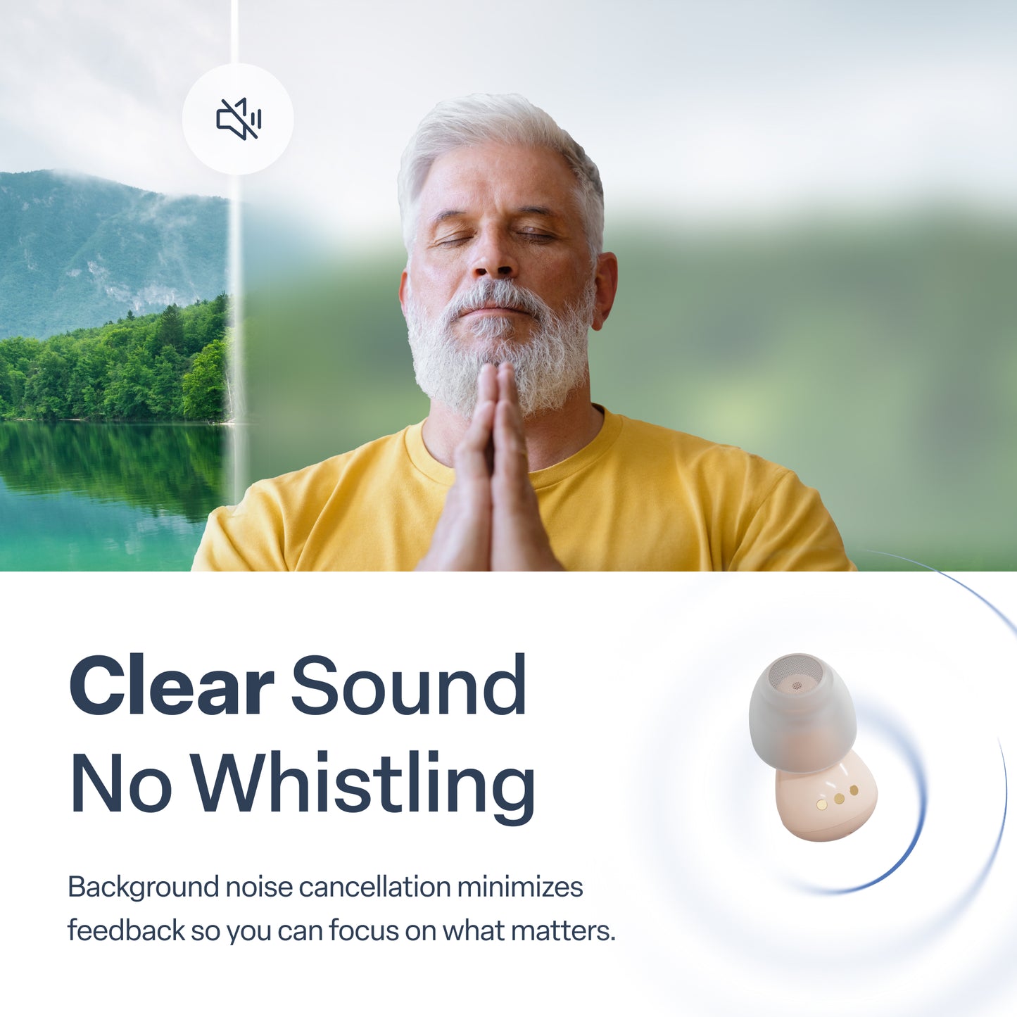 Audien Atom Pro 2 OTC Hearing Aids (Open Box)