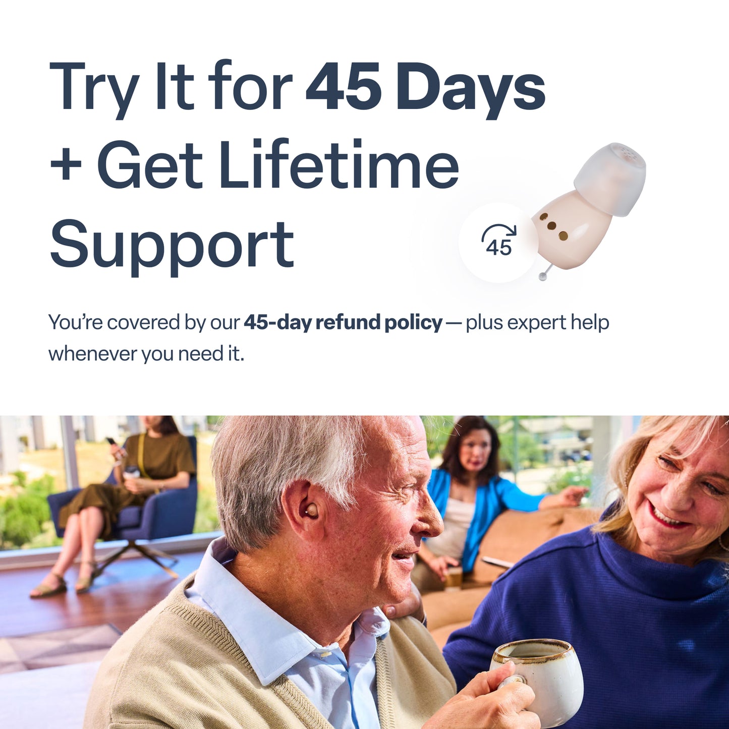 Audien Atom ONE OTC Hearing Aids